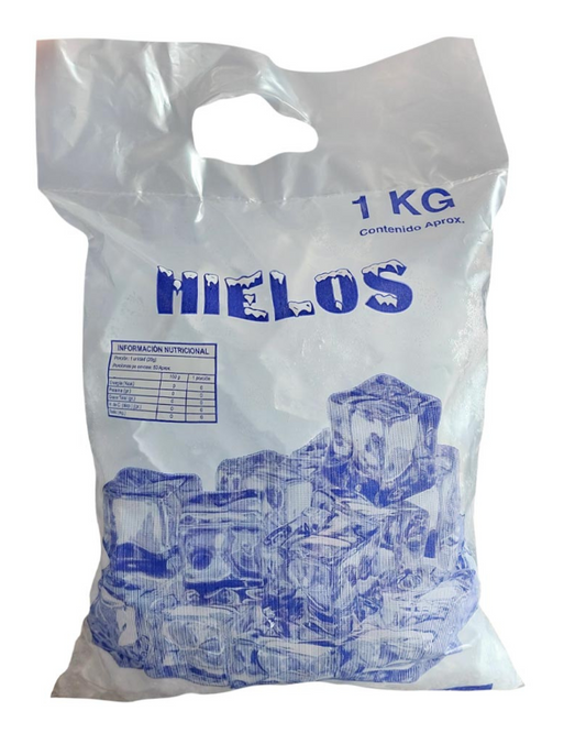 PACK BOLSA DE HIELO 1 KG X6