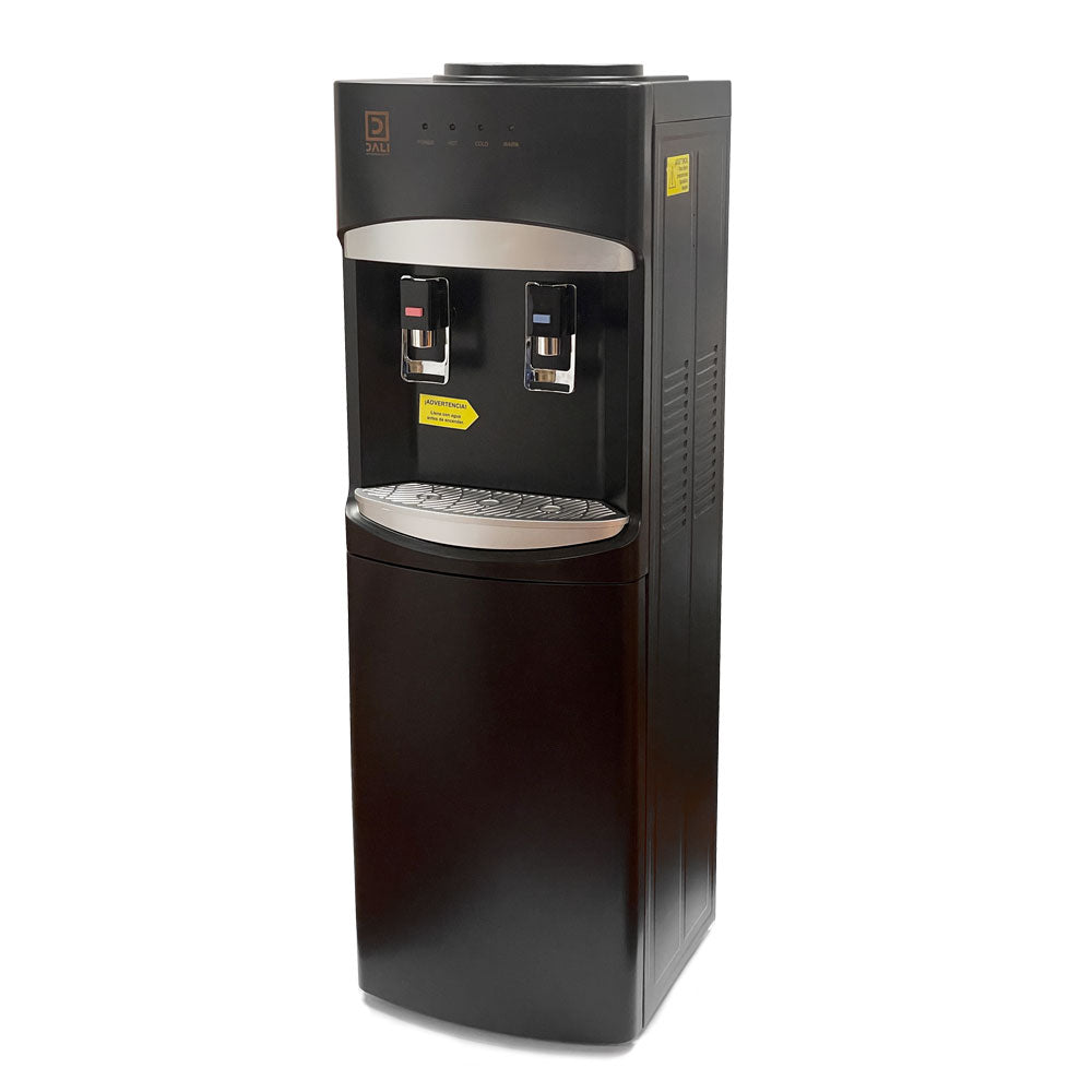 Dispensador de Agua Pedestal Negro Mate Ventilador LB-88LD-C