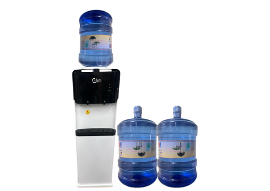 PROMO DISPENSADOR  CB-531B + 3 BIDONES DE AGUA PURIFICADA 20 LTS